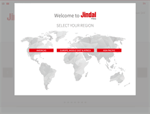 Tablet Screenshot of jindalfilms.com